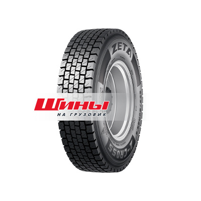 Шина 315/80R22.5 156/150L (154/150M) 20PR zeta Z-CROSS TL Ведущая